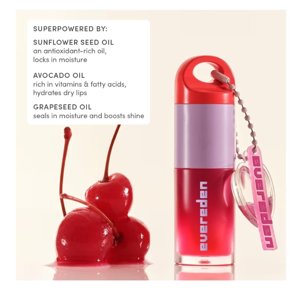 EVEREDEN FRAGRANCE 4-PIECE GIFT SET HAIR & BODY MIST, TINTED LIP OIL, VEGAN - Picture 15 of 16